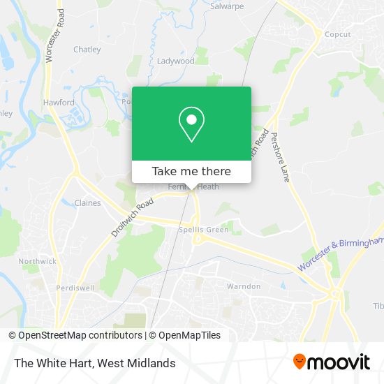 The White Hart map