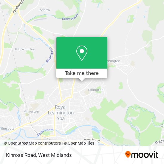 Kinross Road map