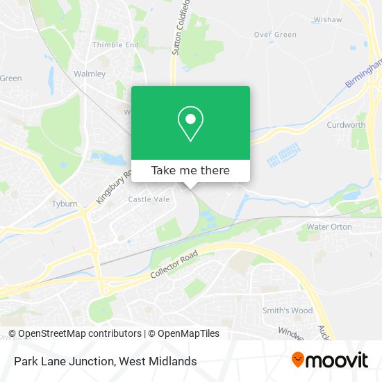 Park Lane Junction map