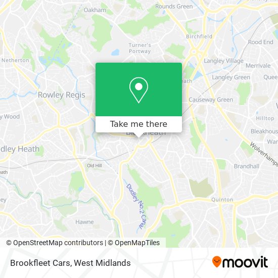 Brookfleet Cars map