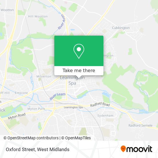 Oxford Street map