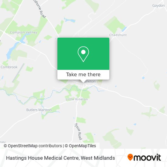 Hastings House Medical Centre map
