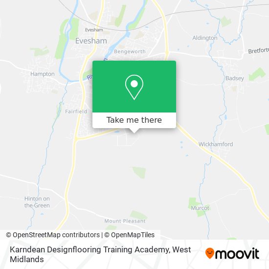 Karndean Designflooring Training Academy map