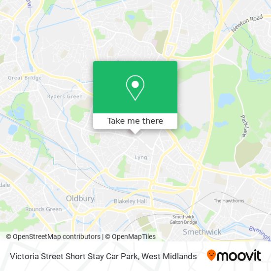 Victoria Street Short Stay Car Park map