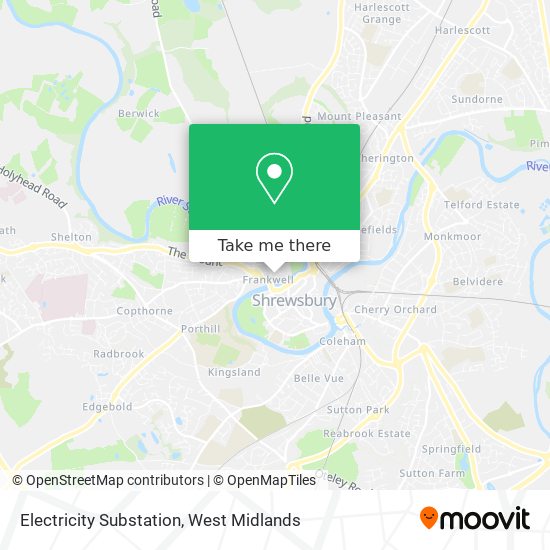 Electricity Substation map