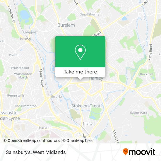 Sainsbury's map