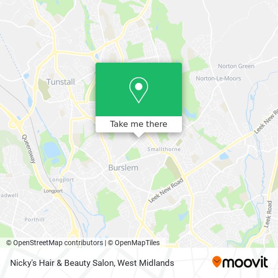 Nicky's Hair & Beauty Salon map