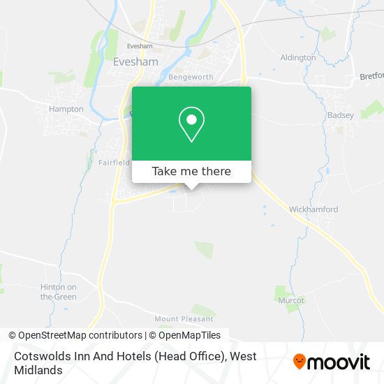 Cotswolds Inn And Hotels (Head Office) map
