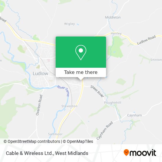 Cable & Wireless Ltd. map