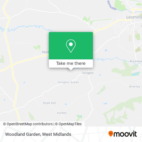Woodland Garden map