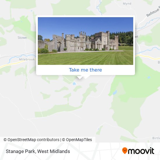 Stanage Park map