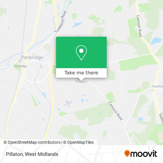 Pillaton map