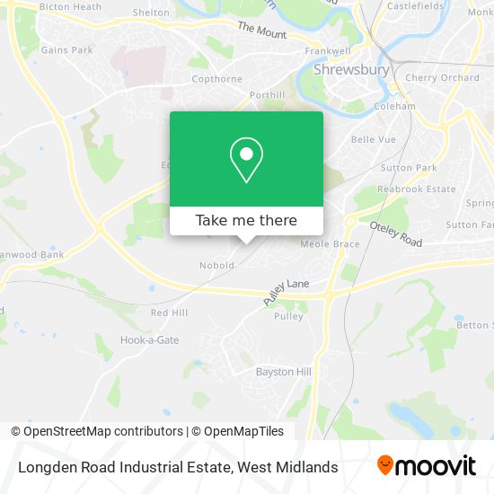 Longden Road Industrial Estate map