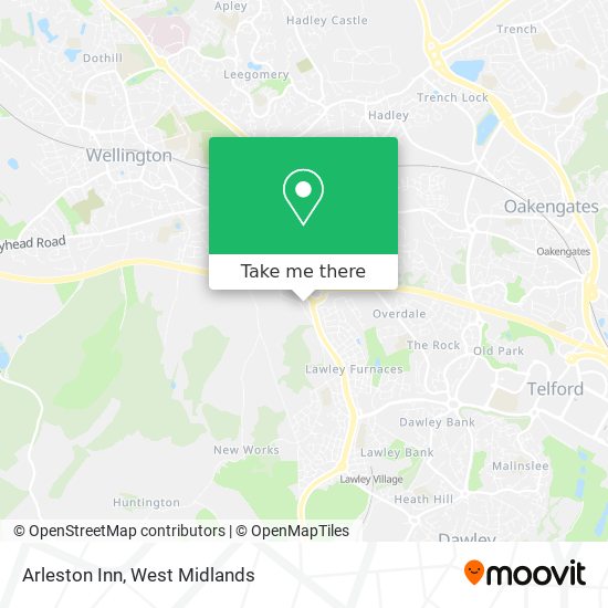 Arleston Inn map