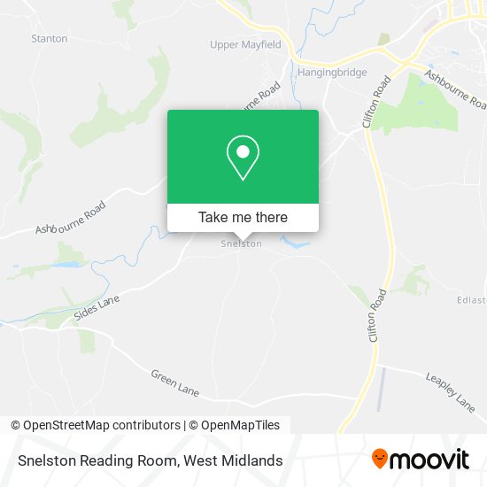Snelston Reading Room map