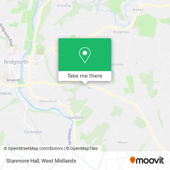 Stanmore Hall map