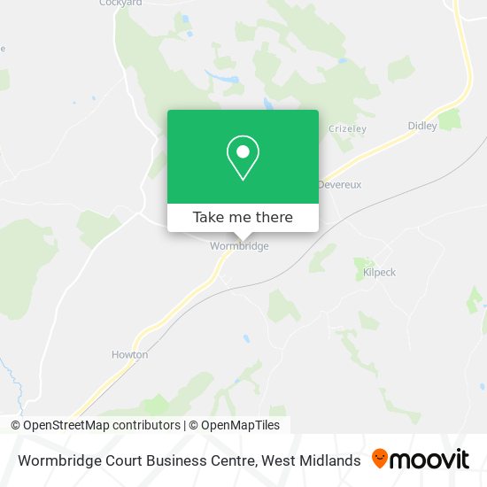Wormbridge Court Business Centre map