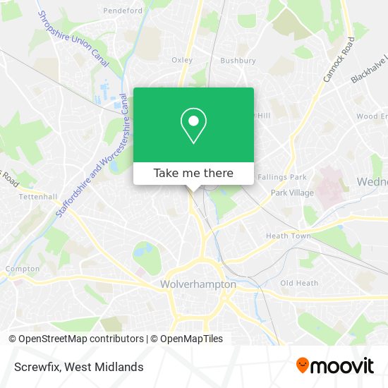 Screwfix map