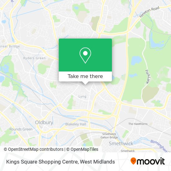 Kings Square Shopping Centre map