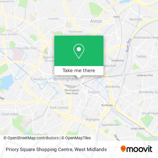 Priory Square Shopping Centre map