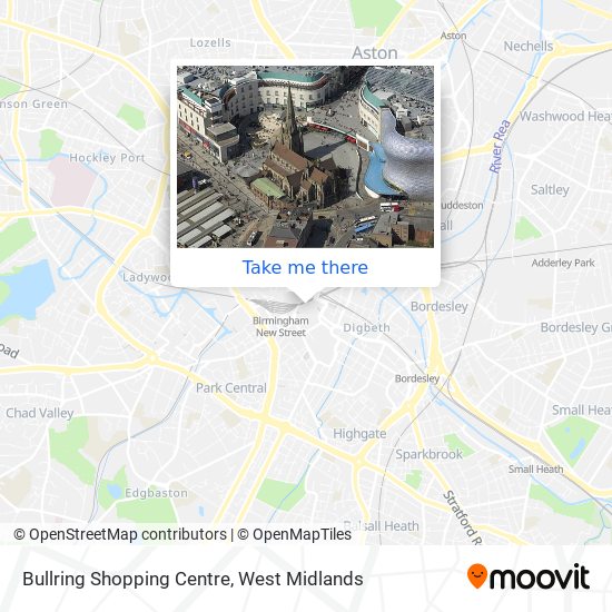 Bullring Shopping Centre map