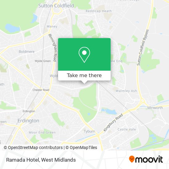 Ramada Hotel map