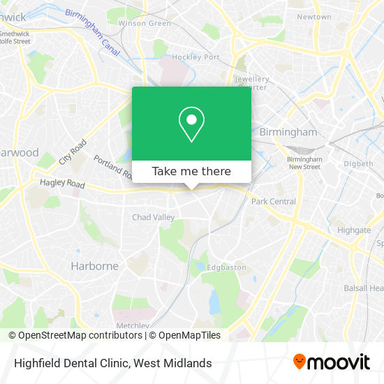 Highfield Dental Clinic map