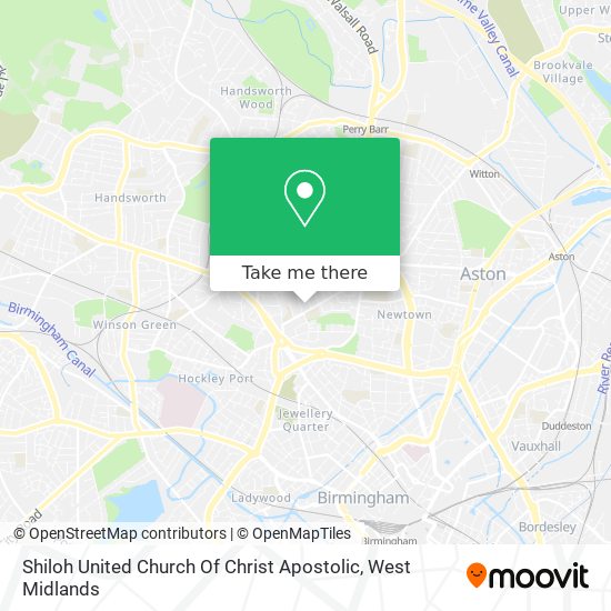 Shiloh United Church Of Christ Apostolic map