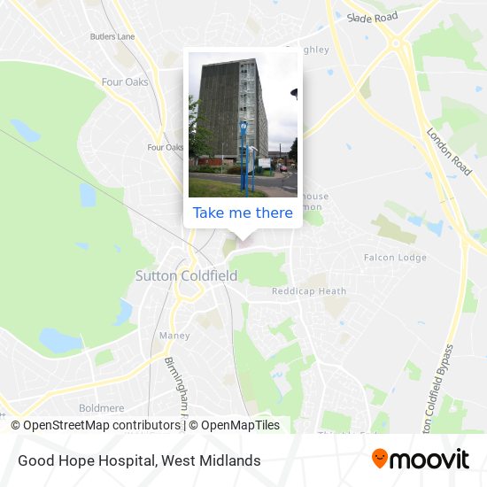 Good Hope Hospital map