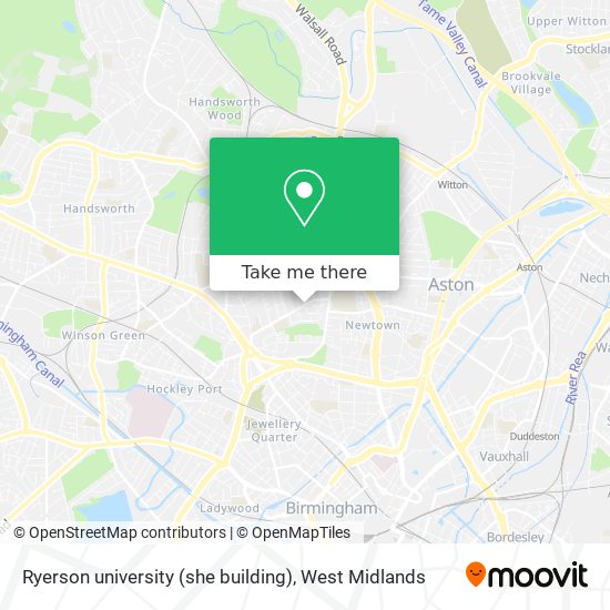 Ryerson university (she building) map
