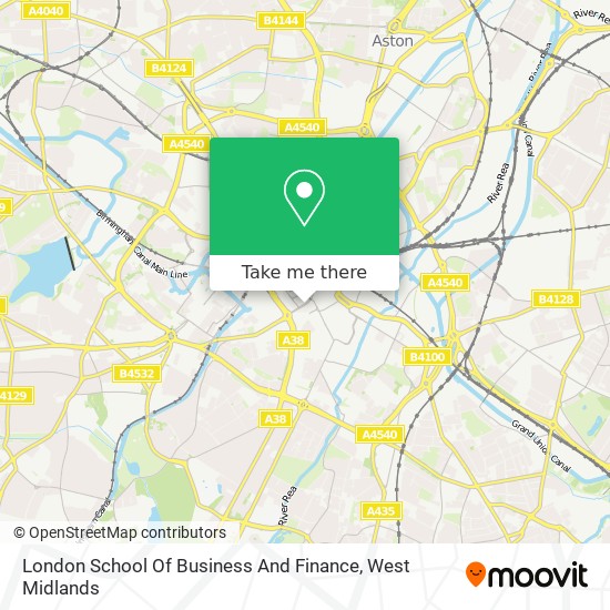 London School Of Business And Finance map