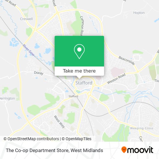 The Co-op Department Store map