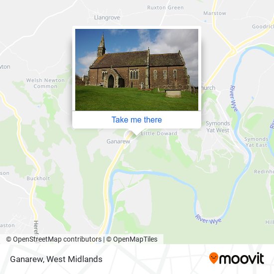Ganarew map