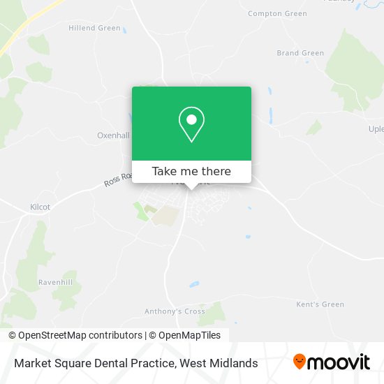 Market Square Dental Practice map