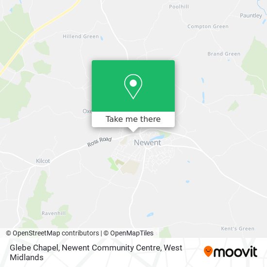 Glebe Chapel, Newent Community Centre map