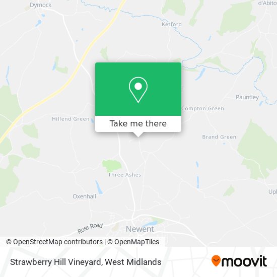 Strawberry Hill Vineyard map