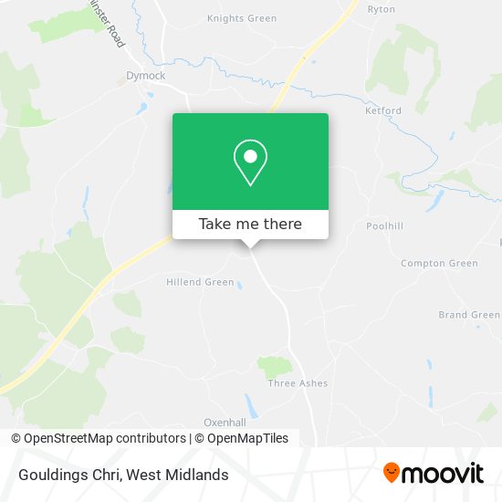 Gouldings Chri map