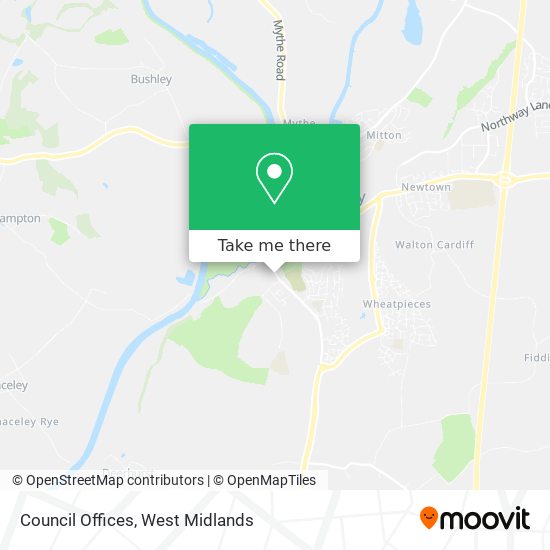Council Offices map