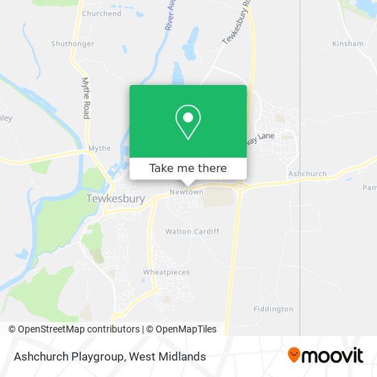 Ashchurch Playgroup map