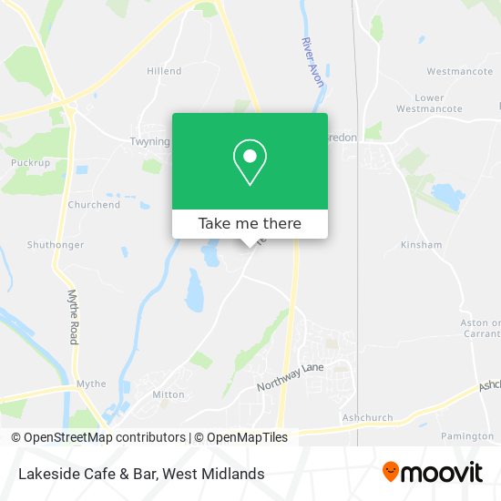 Lakeside Cafe & Bar map
