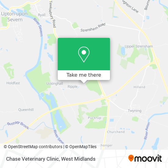 Chase Veterinary Clinic map