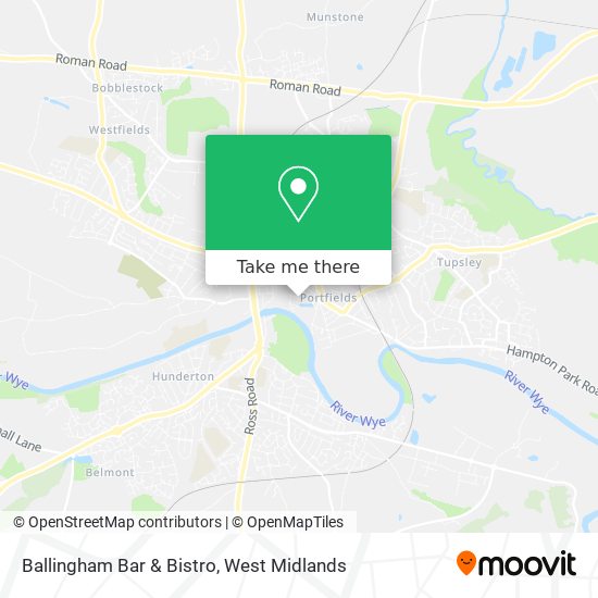 Ballingham Bar & Bistro map