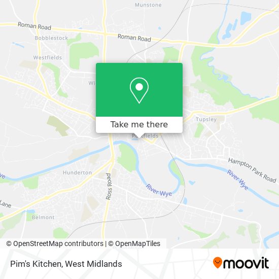 Pim's Kitchen map