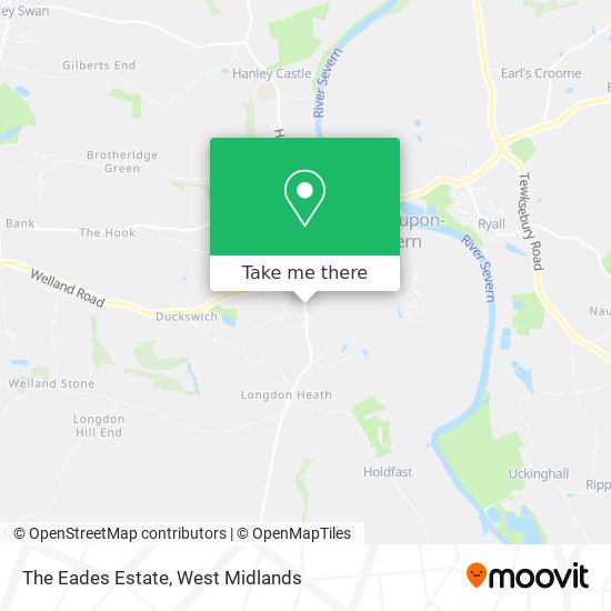 The Eades Estate map
