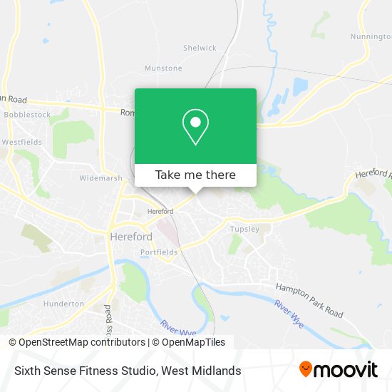 Sixth Sense Fitness Studio map