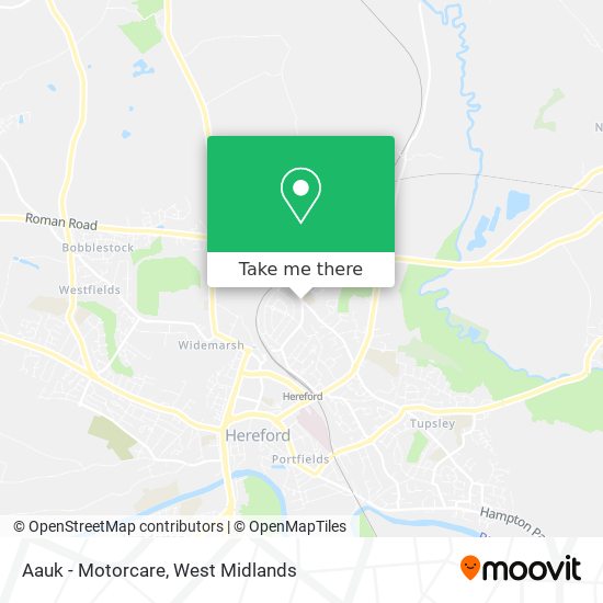 Aauk - Motorcare map