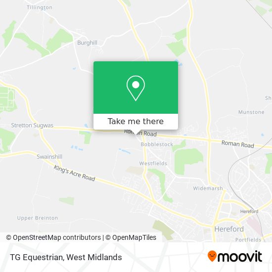 TG Equestrian map
