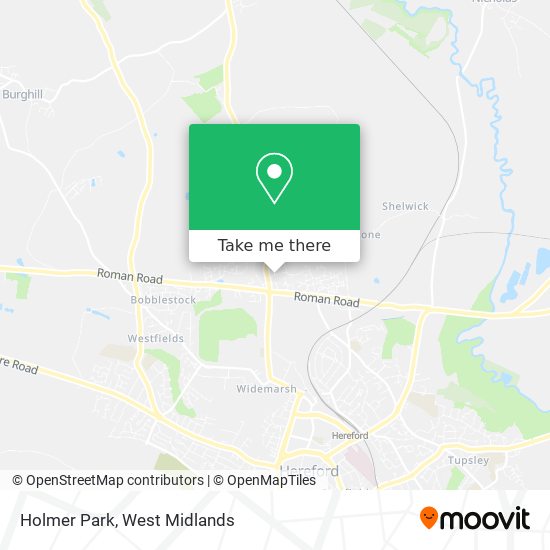 Holmer Park map
