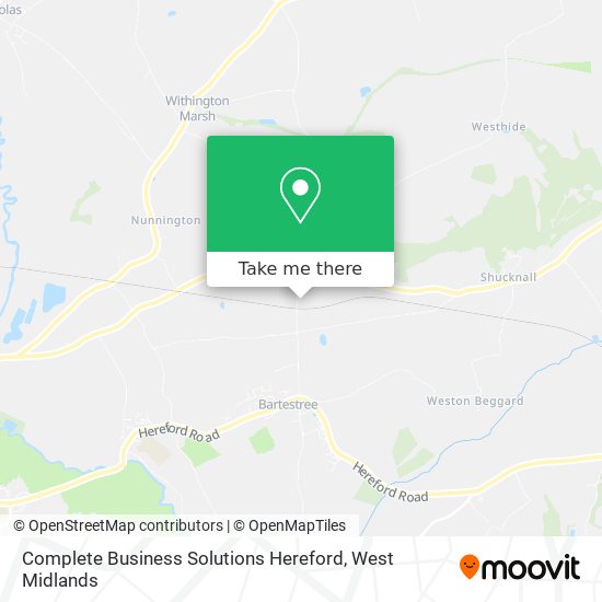 Complete Business Solutions Hereford map