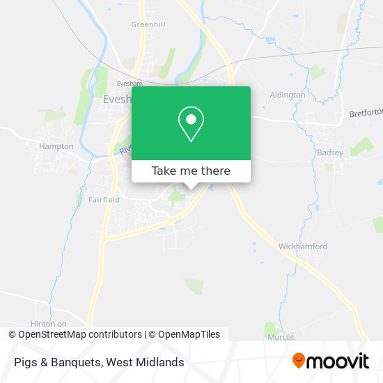 Pigs & Banquets map